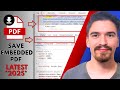 Easiest Way to Download Embedded PDFs from Websites in 2025 π₯