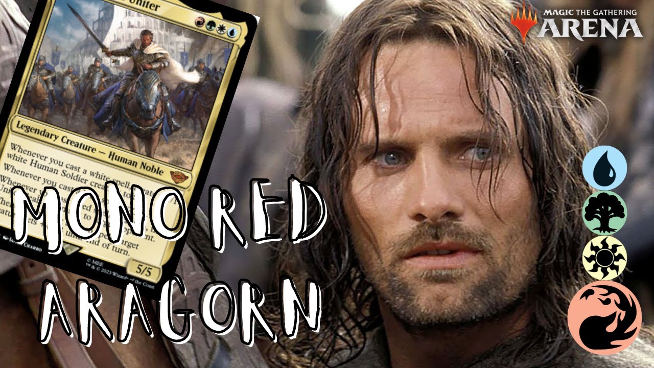 Mono Red Aragorn | Historic Brawl | MTG Arena