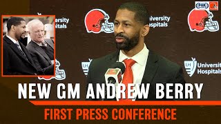 Browns introduce Andrew Berry as General Manager