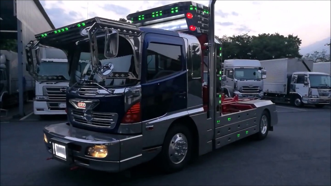 デコトラ 9 中古トラック買取 販売の栗山自動車 Youtube