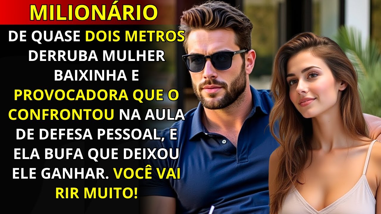 ELA LEVANTA DA MESA NO MEIO DO JANTAR QUANDO UMA MULHER DÁ EM CIMA DELE DESCARADAMENTE...