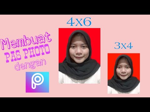 Cara Membuat Pas Photo 3x4 4x6 Dengan Aplikasi Picsart Youtube