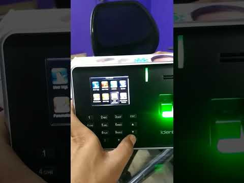 Essl K21 Biometric Device USB data download