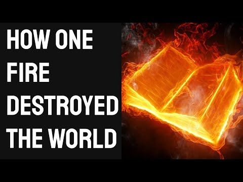 How One Fire Set Humanity Back 1,000 Years...