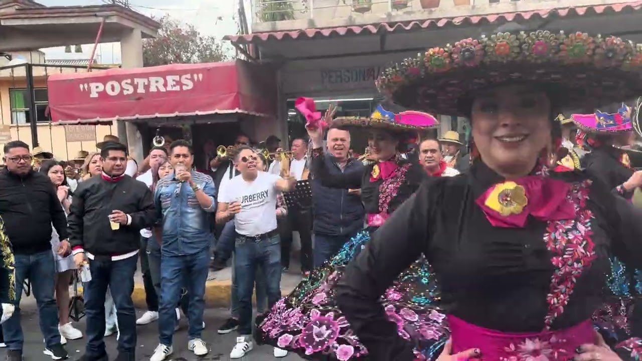 Comparsa Jaguares visitando mi Jacal carnaval 2026