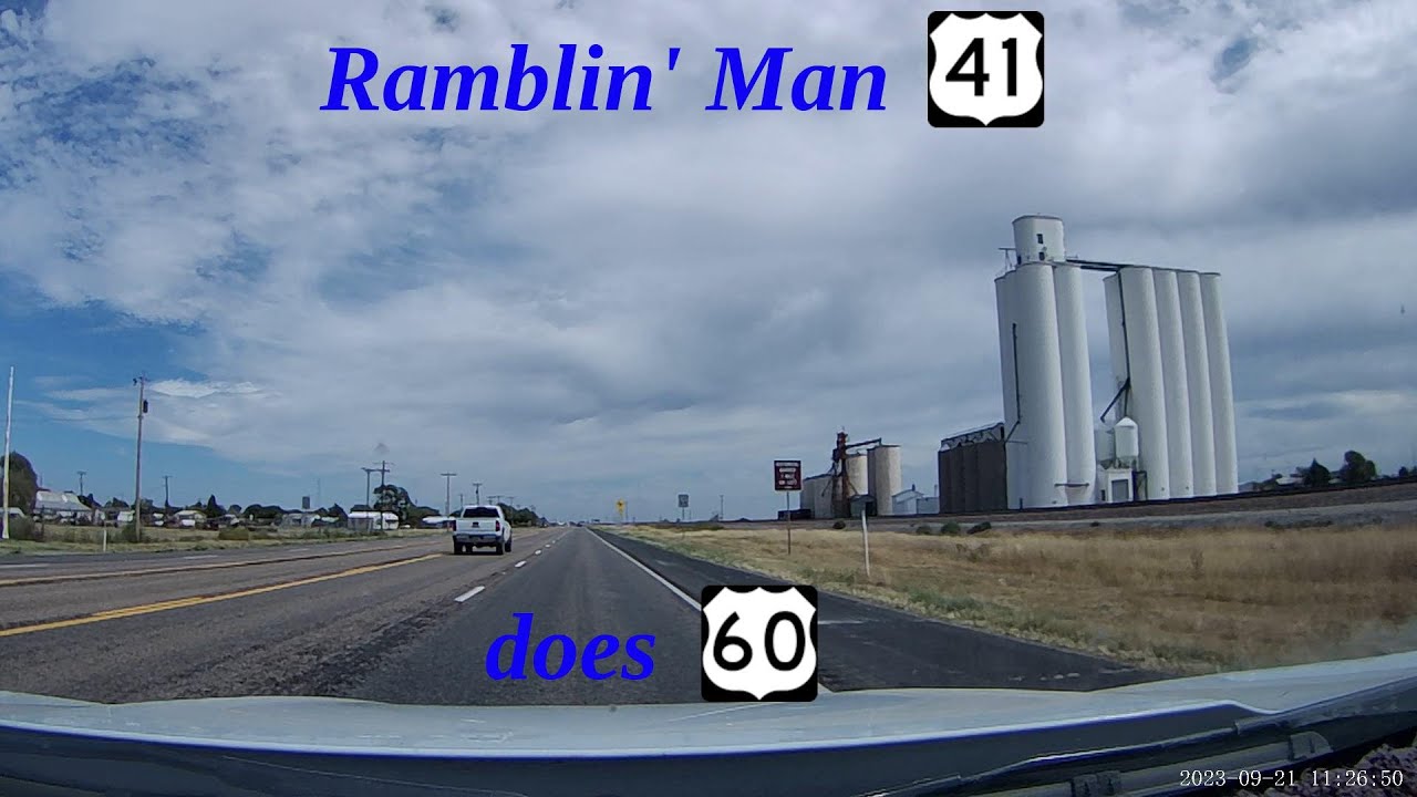 US Highway 60 in Texas - V4 - Hereford to Canyon - YouTube