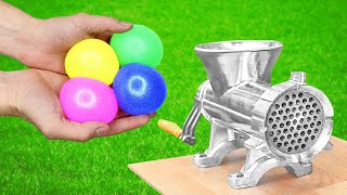 EXPERIMENT SLIME ANTISTRESS BALL vs MEAT GRINDER by KORNEL SKULL TV 51,921 views 2 years ago 1 minute, 13 seconds