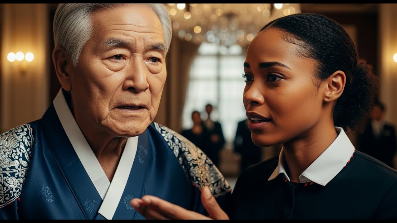 Black Maid Greeted Korean Mafia Boss's Dad—Her Busan Dialect Greeting Had Every Guest Frozen