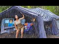2 ROOM INFLATABLE TEANT FOR HEAVY RAIN CAMPING IN THE FOREST RAIN SOUNDS 2 ROOM INFLATABLE TEANT FOR HEAVY RAIN CAMPING IN THE FOREST RAIN SOUNDS