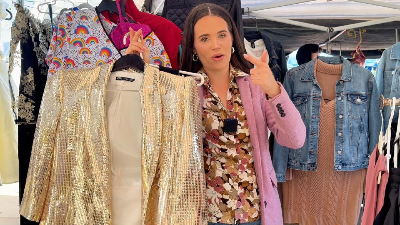 Buscando en la paca un outfit para posada 🎄😱