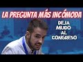 La PREGUNTA MÁS INCÓMODA: el periodista Sergio Gregori DEJA MUDO al Congreso