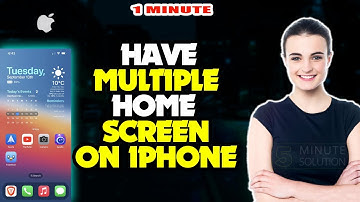 How to have Multiple Home Screen on iPhone |  Different Wallpapers 2024
