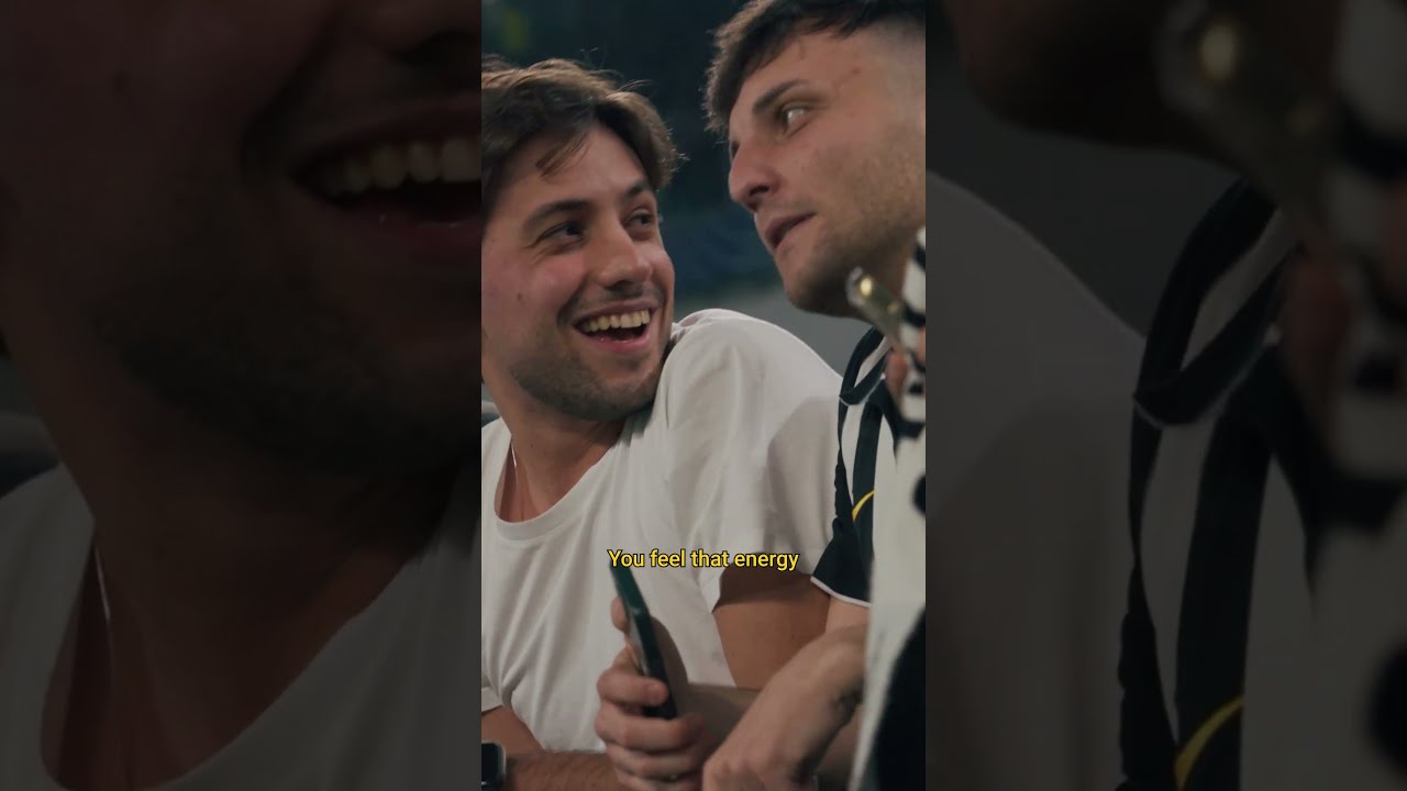 From “I’ll watch them on TV” to “I’m watching them at Allianz Stadium.” 🥹🏟️​