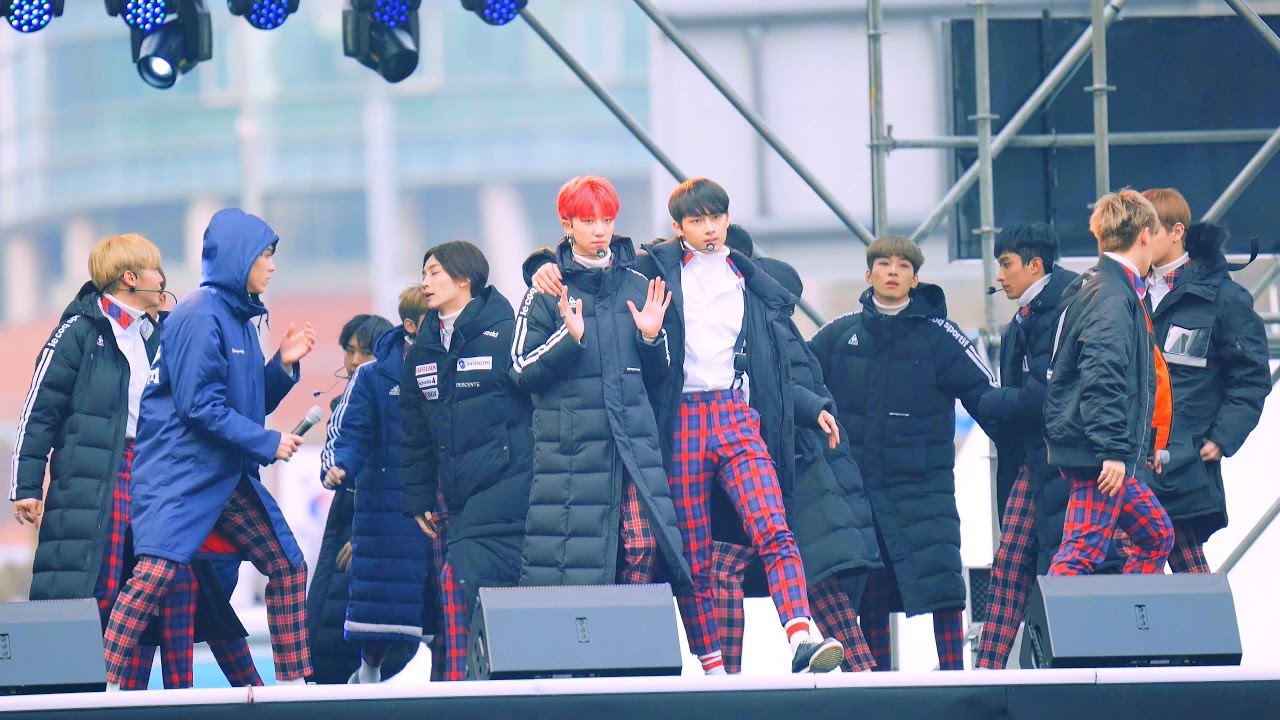 [4k Fancam/직캠]161231 세븐틴 (SEVENTEEN) - Honey+Very NICE (아주 NICE) 리허설