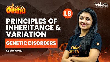 Principles of inheritance and variation | Genetic disorders | Class 12 | Biology | V Masters