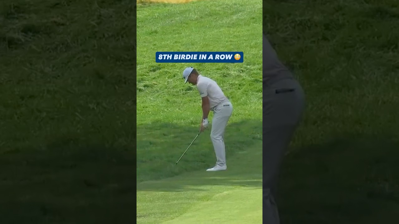 Michael Brennan with the longest birdie run of the season 🔥😤
