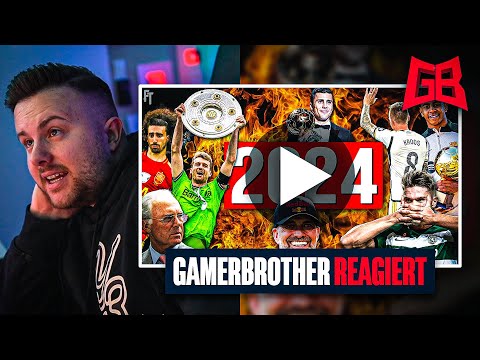 FUßBALL 2024 war zu WILD 😬 WAS PASSIERT 2025? 🤔 GamerBrother REAGIERT auf DER FUßBALLTALK ⚽️
