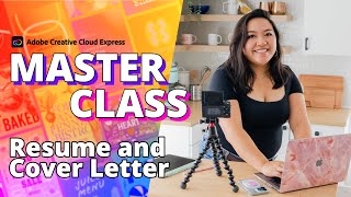 How to Make a Resume and Cover Letter | Adobe Express Masterclass screenshot 5