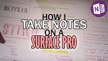 How I Take Notes on a Surface Pro (2025)