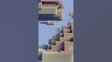 Minecraft Slime Bouncy Simulation SoftBody