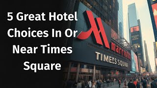 Where To Stay In Times Square: 5 Top Picks