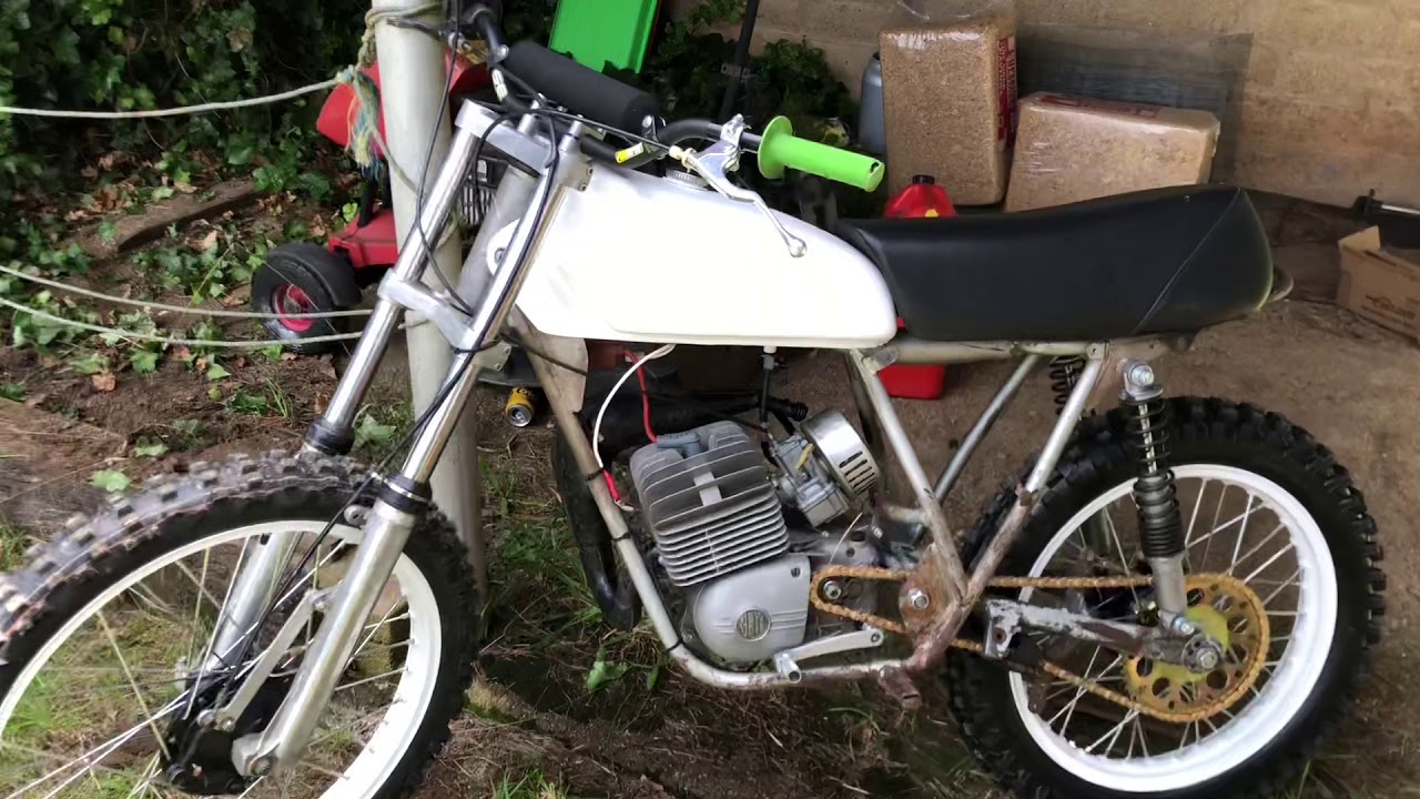 Beta cross T60 50cc 1974 twin shock restoration