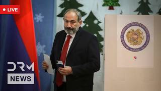 LIVE: Armenian PM Nikol Pashinyan Votes in Parliamentary Elections in Yerevan | AC1Z
