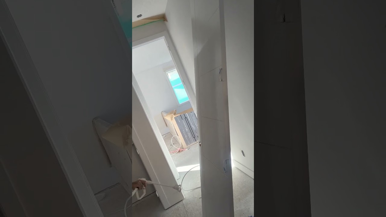 Smooth finish with spray paint 