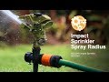 How to Adjust the Spray Pattern and Radius on the Holman Impact Sprinkler