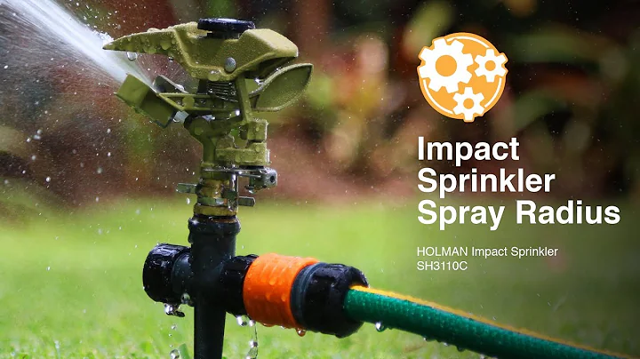 How to Adjust the Spray Pattern and Radius on the Holman Impact Sprinkler