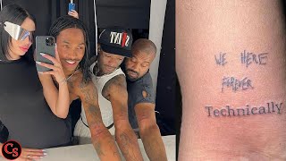 Kanye West Gets Matching Tattoos With Lil Uzi Vert and Steve Lacy