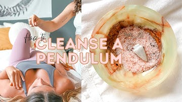 How to Cleanse and Charge Your Pendulum // Six ways to clear your pendulum