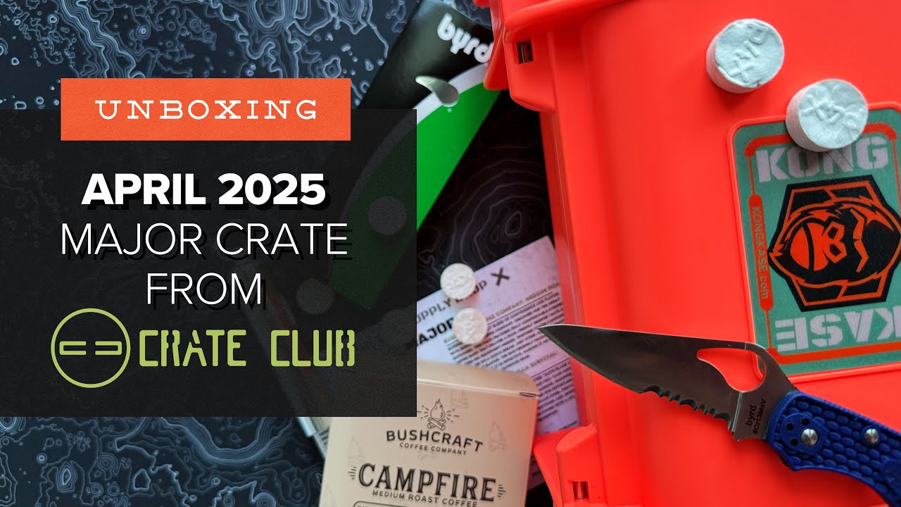 KongSized Box Unboxing the Crate Club Major Crate April 2025 YouTube