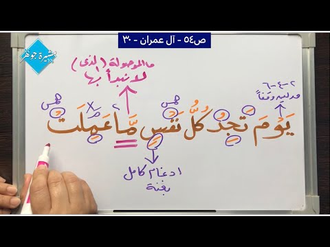٧ سورة آل عمران من الاية ٣٠ ٣٧ كيف نقف على كلمة امرأت وما نوع المد وقفا في رءوف ءال