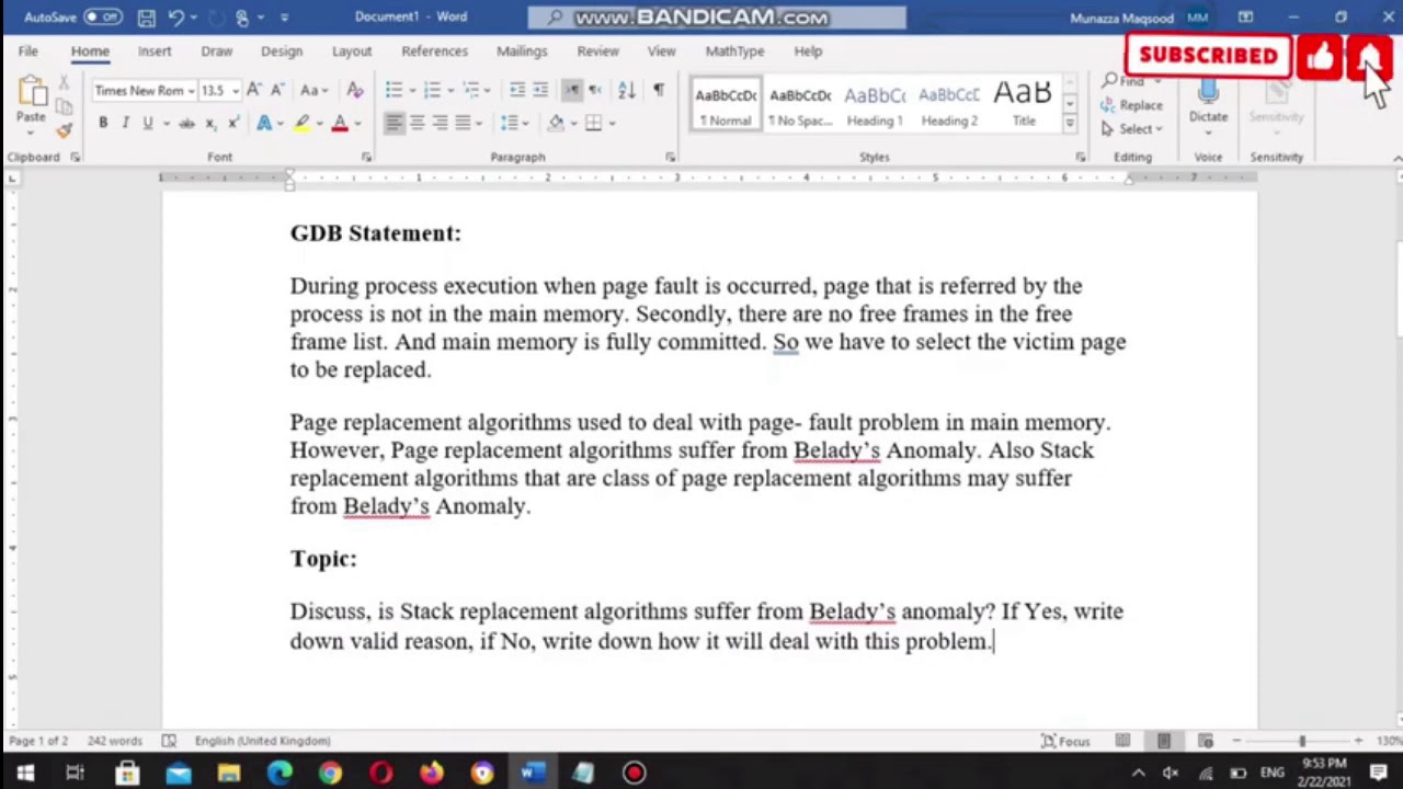 cs604  operating system 