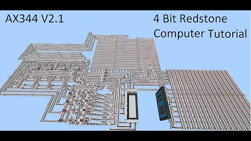 4 Bit Redstone Computer Tutorial: Introduction - P0