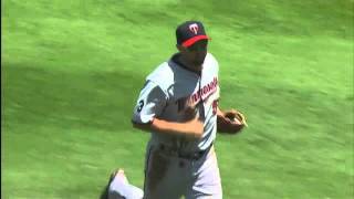 2011/07/31 Cuddyer's terrific catch