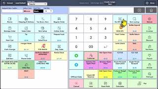 Numeric Keyboard on Sales Screen screenshot 2