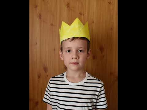 Корона из бумаги супер просто🔥
