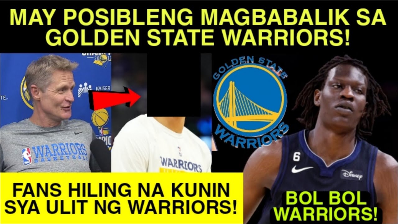Solid bench player ng GSW noon magbabalik? Bol Bol sa Warriors ...