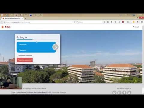 Ubaya Learning Space - Cara Login, Upload, Download, dan Enrollment