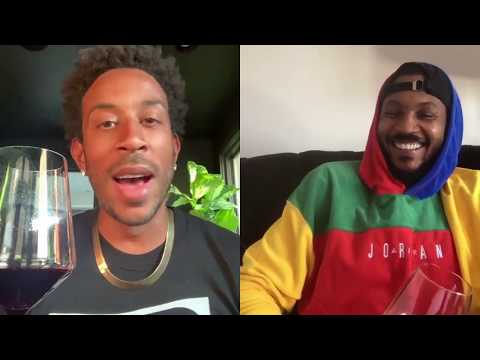 Ludacris on Trump, Smack Talk, and Wine | What’s In Your Glass | Carmelo Anthony | #StayAtHome