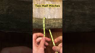 How to tie knot - Two Half Hitches #howtotieaknot #knot #scouts