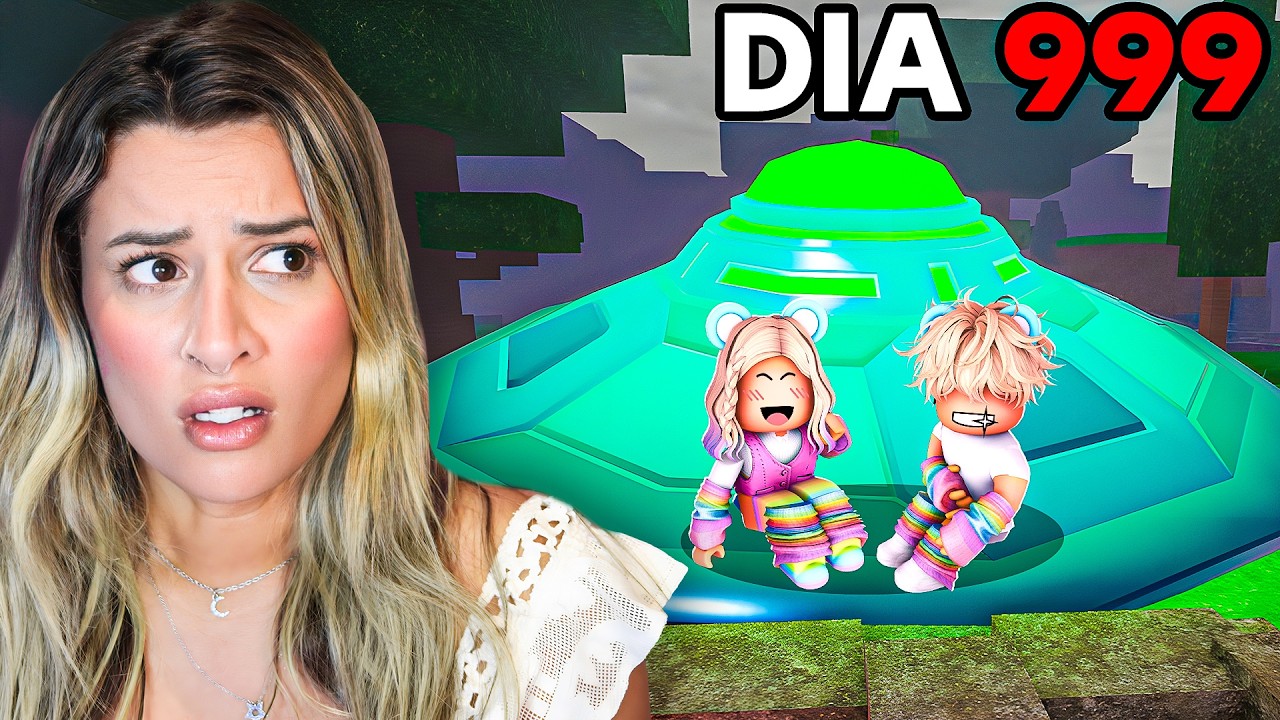 SOBREVIVEMOS EM UMA BASE ALIENÍGENA POR 99 NOITES NA FLORESTA