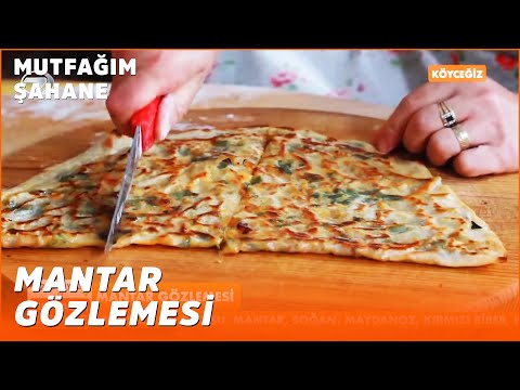 Video: Mantar Dolgulu Gözleme Tarifi