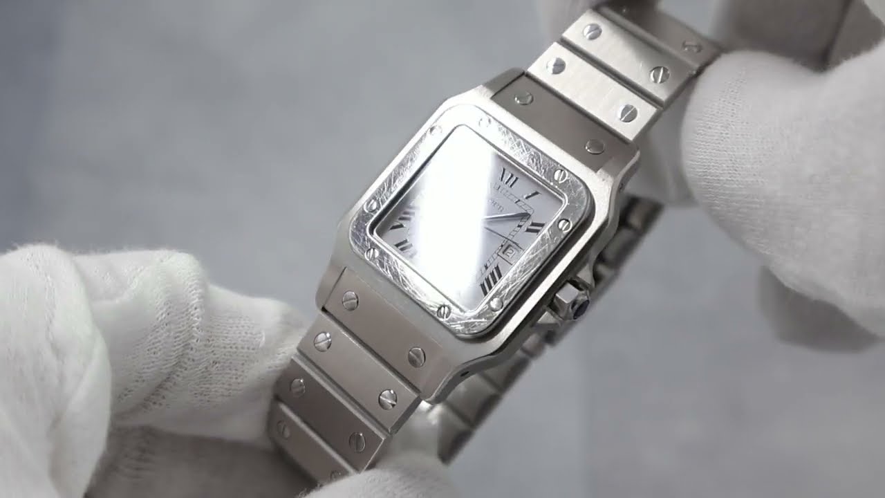 CARTIER カルティエ サントス SS Ref.2960 LMサイズ 1980年代 