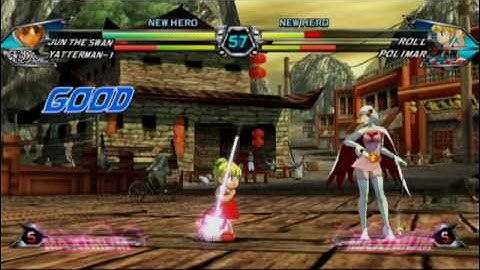 Tatsunoko vs. Capcom: Jun the Swan vs. Roll