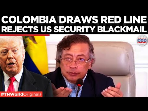 US DOUBLE STANDARDS EXPOSED: Petro Slams American Narcotics Narrative | Times Now World