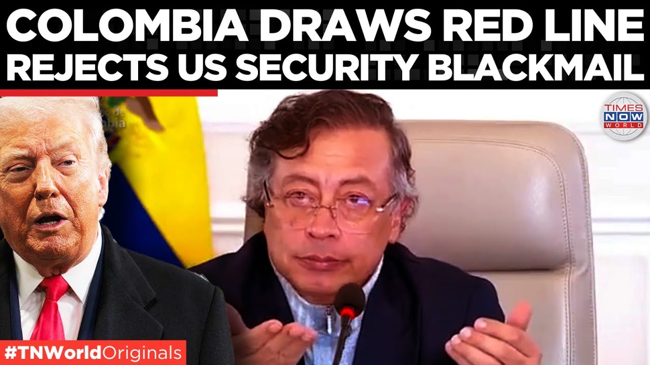 US DOUBLE STANDARDS EXPOSED: Petro Slams American Narcotics Narrative | Times Now World