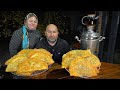 Real pasties with meat Old Recipe At the stake!